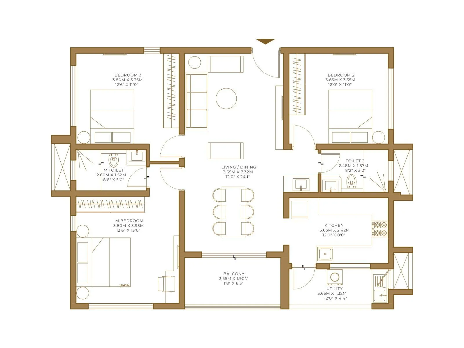 Floor Plan - Godrej Regal Pavilion