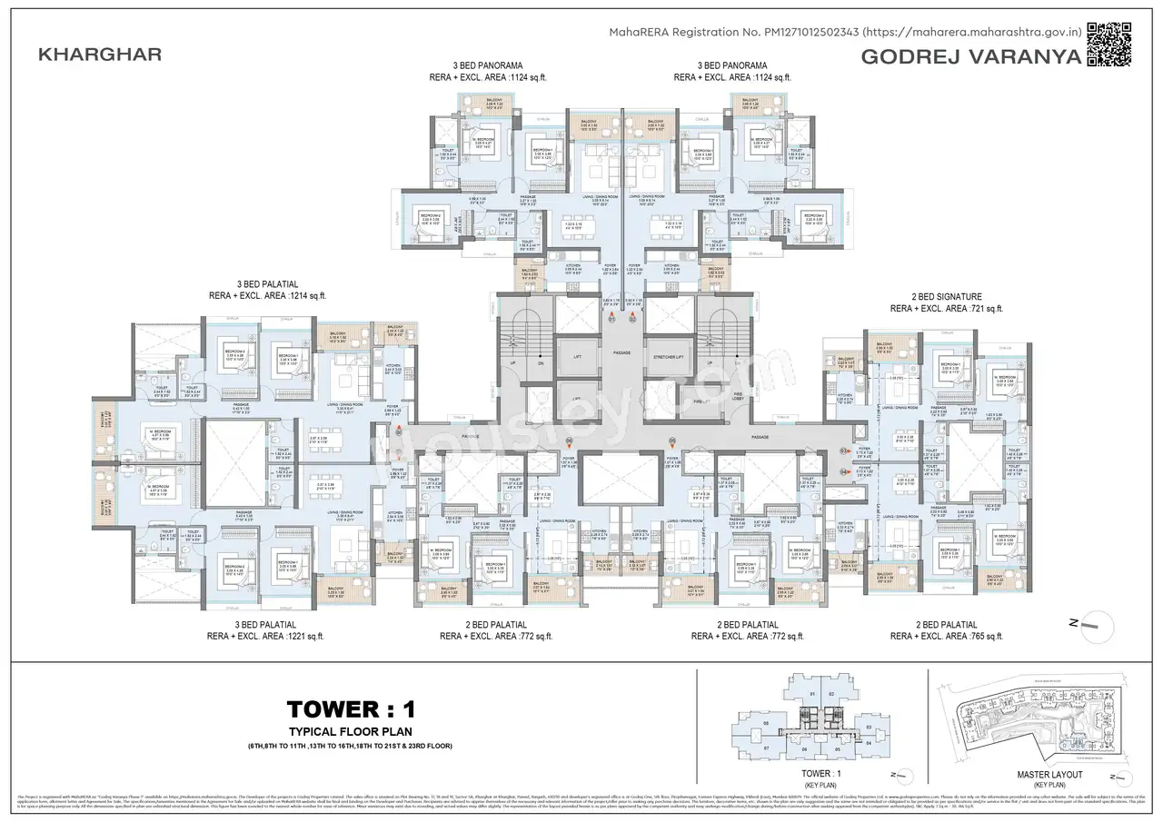 Floor Plan - Godrej Varanya